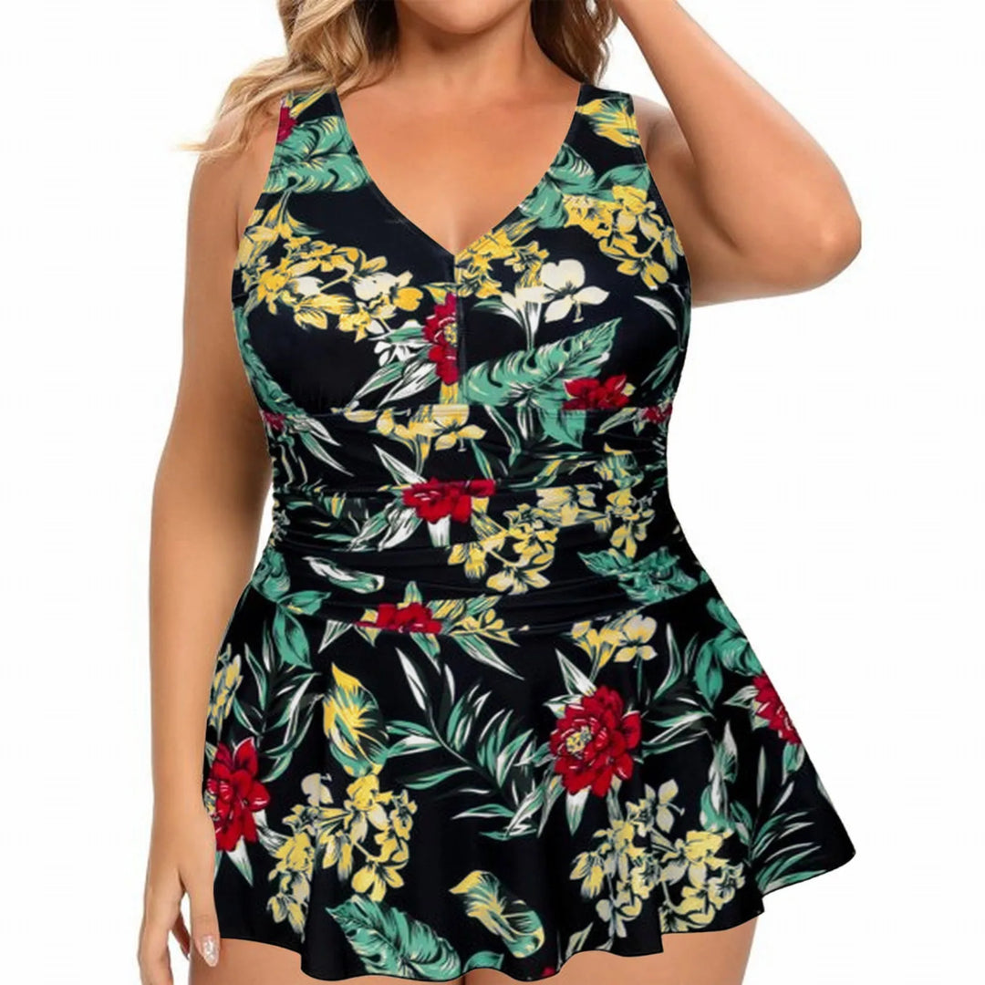 Levoire | Maillot Bain Cerise Grande Taille Jaune