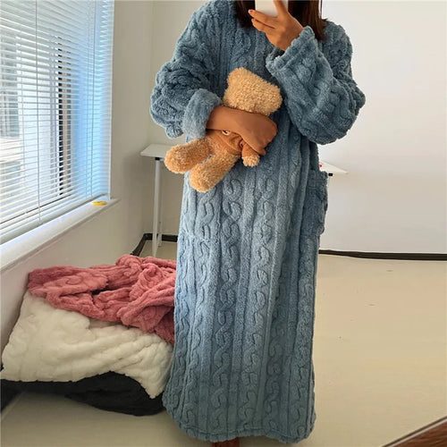 Levoire | Robe En Fleece Teddy