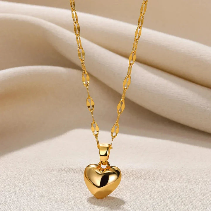 Levoire | Collier Cœur En Inox Femme 2024