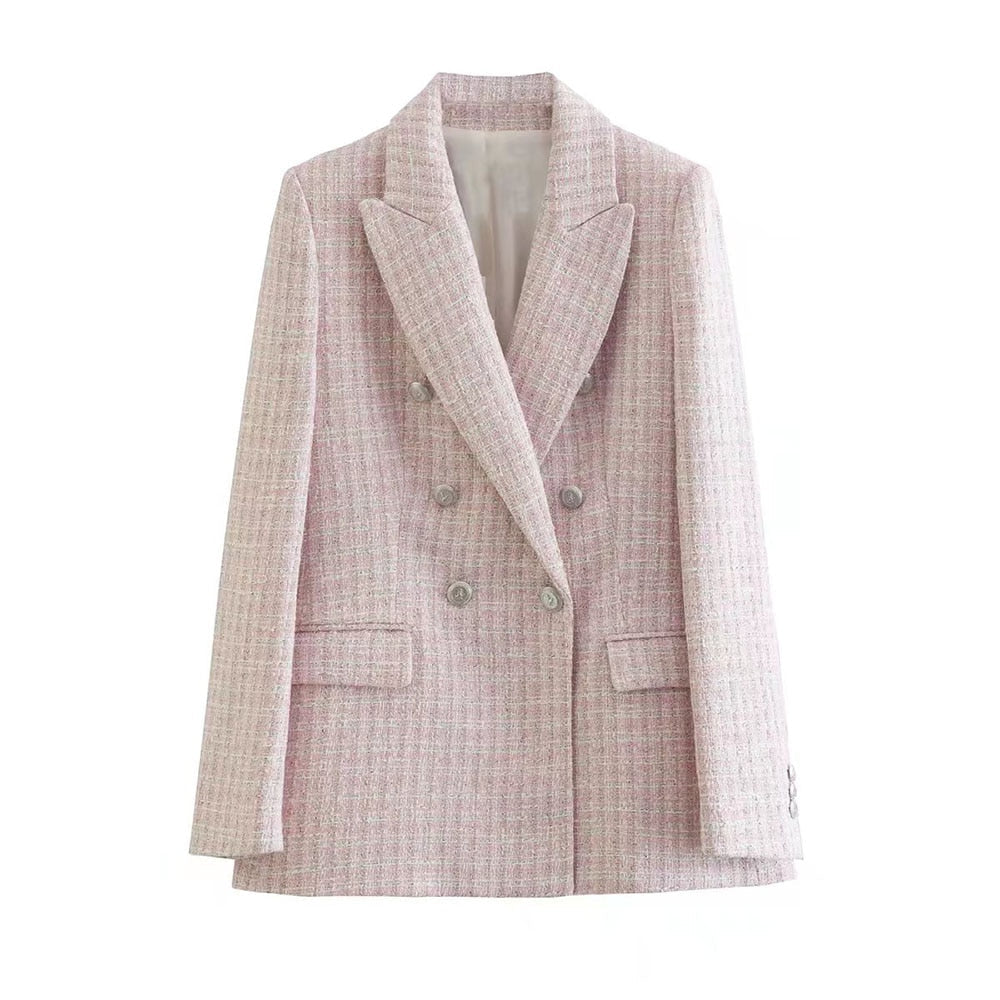Levoire | Veste En Tweed Tressée Pour Femmes