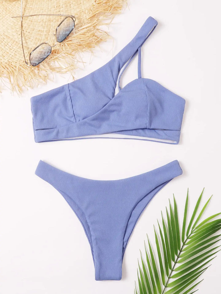 Levoire | Deux Pièces Maillot De Bain Asymétrique