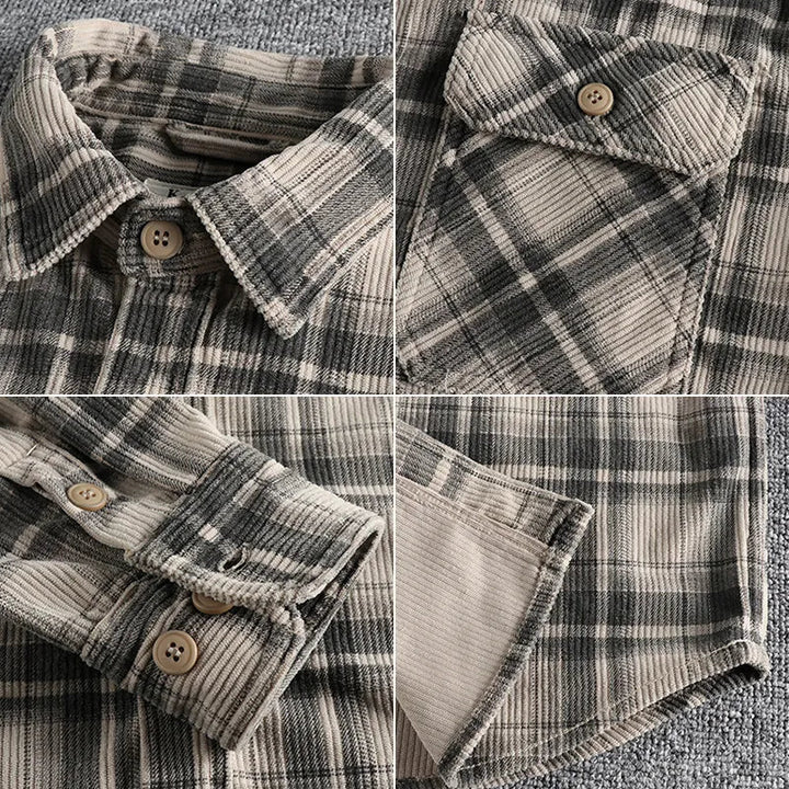 Levoire | Imprimé Velours De Poulet Flanelle Intemporelle Confort Dans Le Style De Collecte De Vin