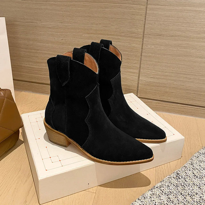 Levoire | Bottes En Cuir Pour Femmes Avec Lacets