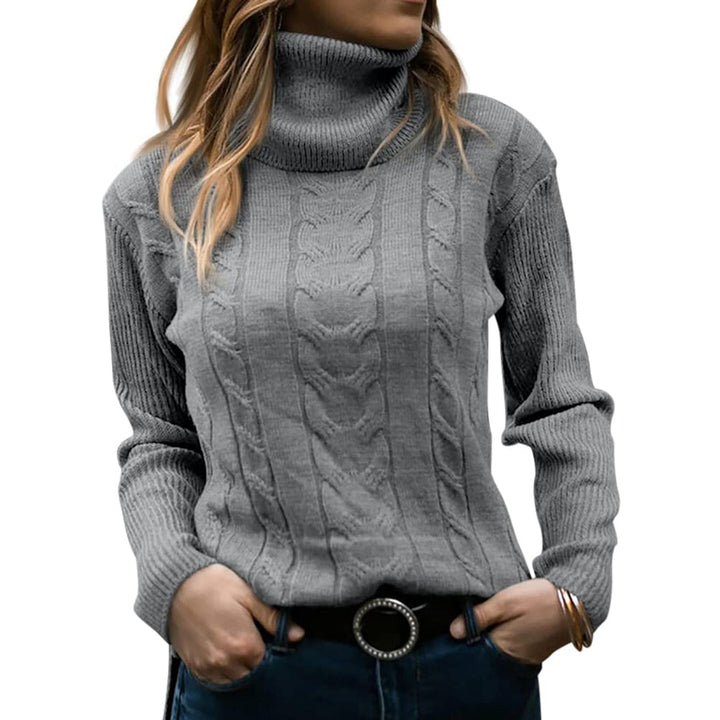 Levoire | Pulls à col montant chauds Gris