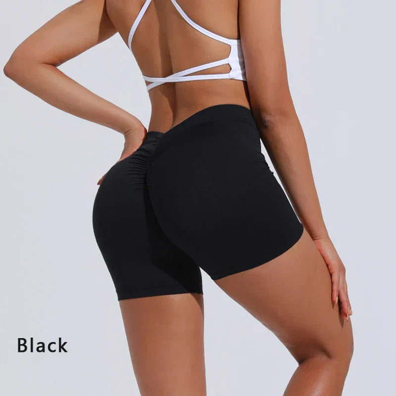 Levoire | Short Yoga V-Dos Noir