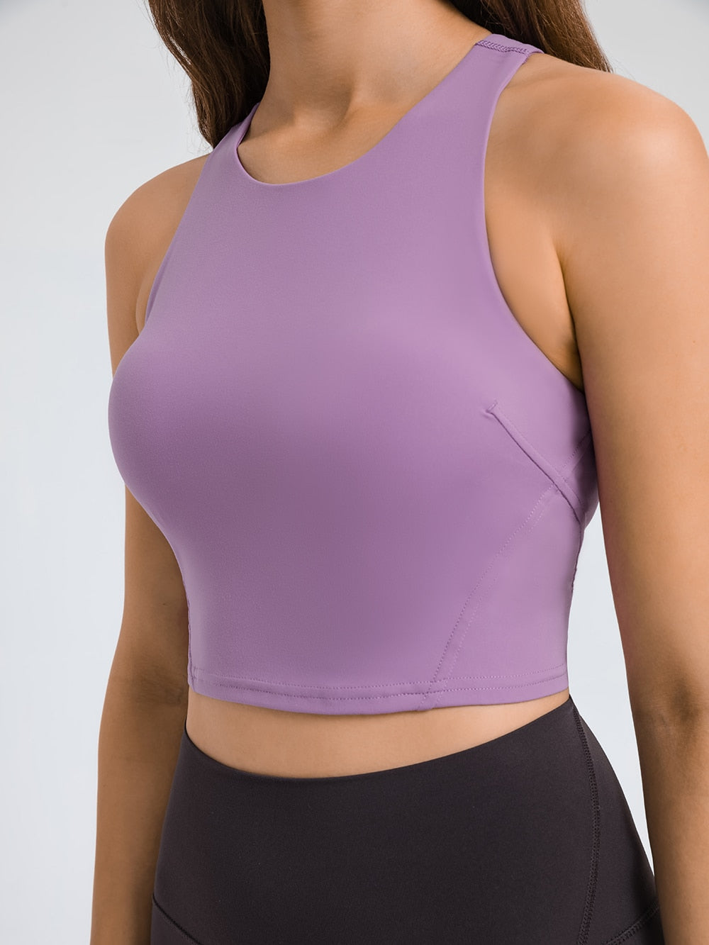 Levoire | T-shirt Sportif avec Soutien-Gorge Intégré et Style Élégant pour Femmes