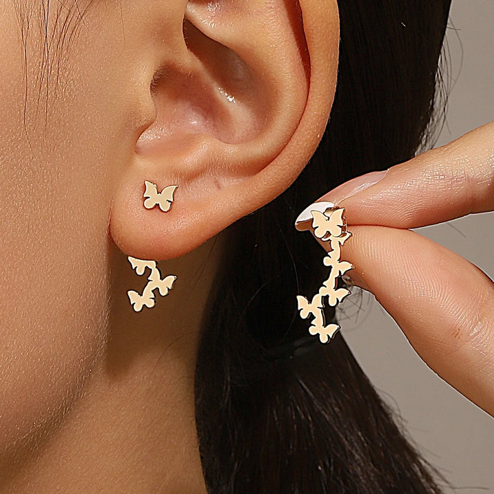 Levoire | Boucles Géométriques Acier Inoxydable 2046