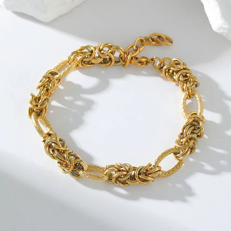 Levoire | Bracelet En Acier Inoxydable Doré
