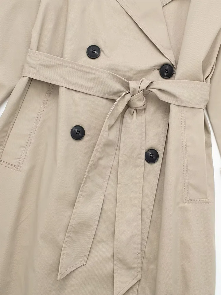 Levoire | Look Vintage Trench-Coat Avec Ceinture