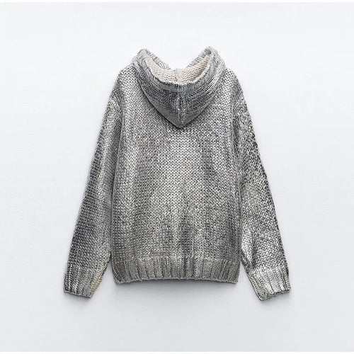 Levoire | Sweatshirt En Métal Argenté