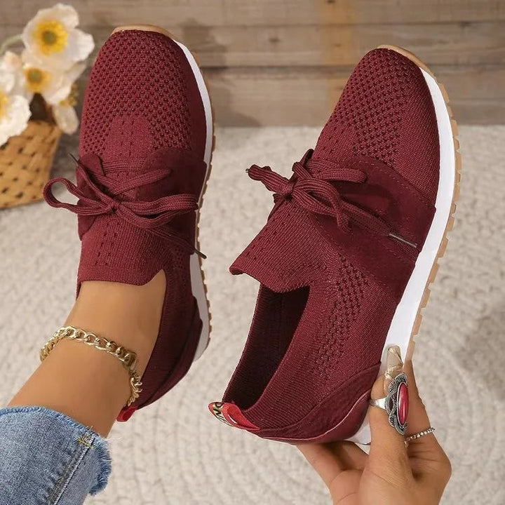 Levoire | Chaussures Pour Femmes Parfaites Pour Toute La Journée Vin Rouge
