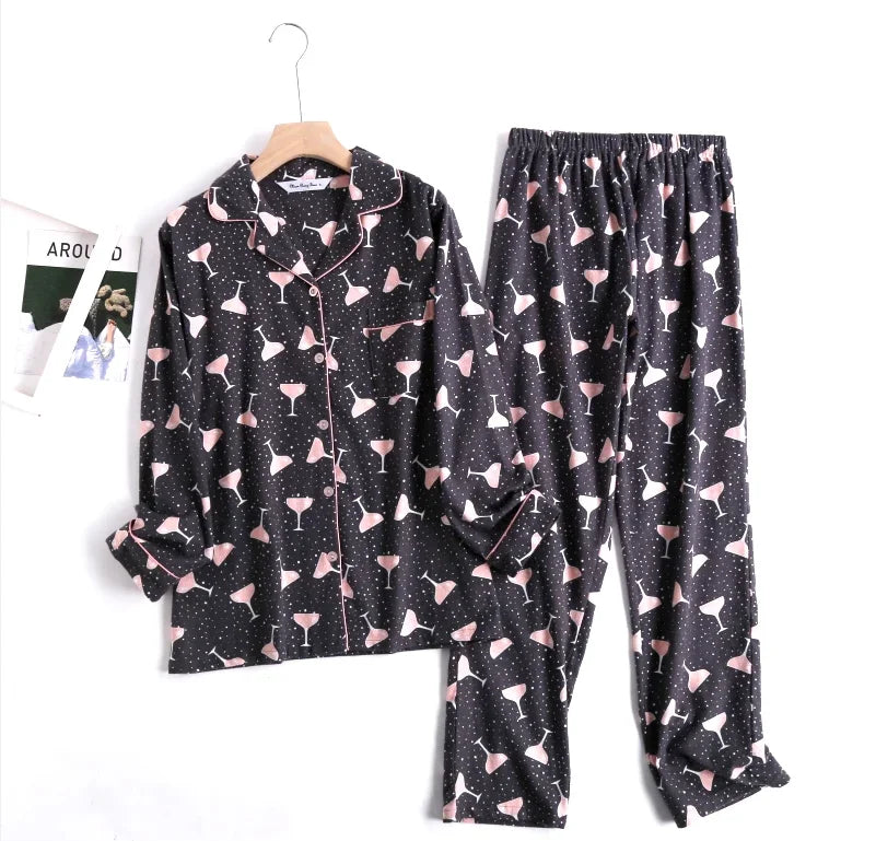 Levoire | Deux Pièces Pyjama En Coton 12