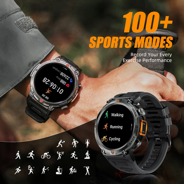 Levoire | Montre Intelligente Avec Plus De 100 Modes Sportifs Et Suivi De La Santé