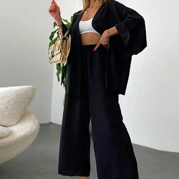 Levoire | Ensemble De Vêtements D'Été Noir
