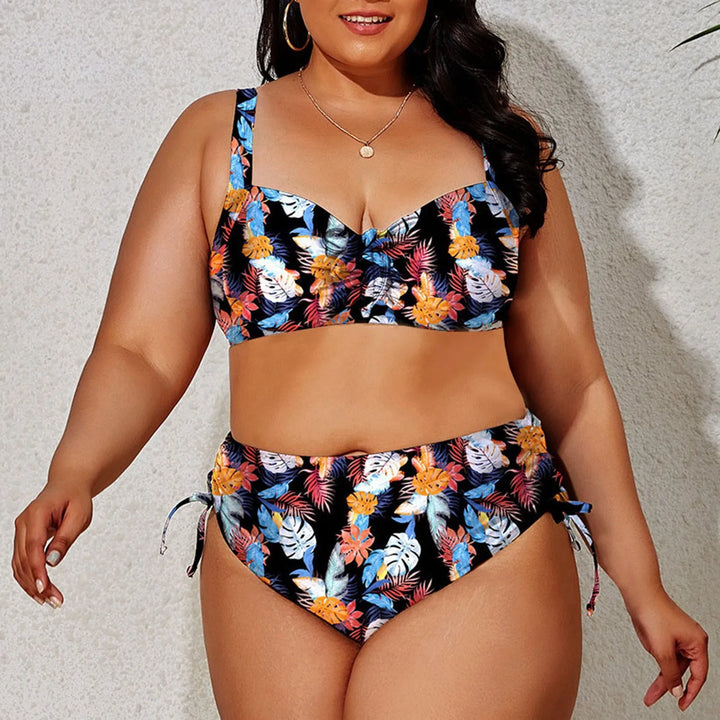 Levoire | Bikini À Volants Grande Taille Camouflage