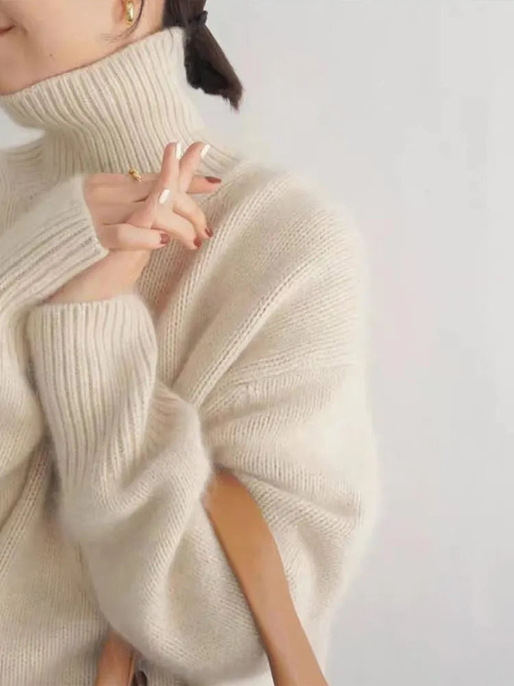 Levoire | Pull col roulé en cachemire premium