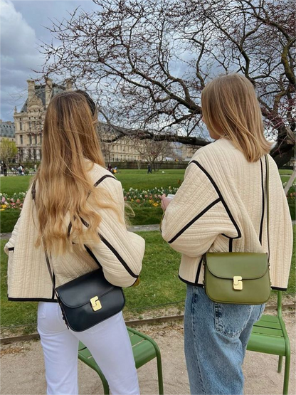 Levoire | Veste À Manches Longues Avec Patchs Lâches Et Boutons