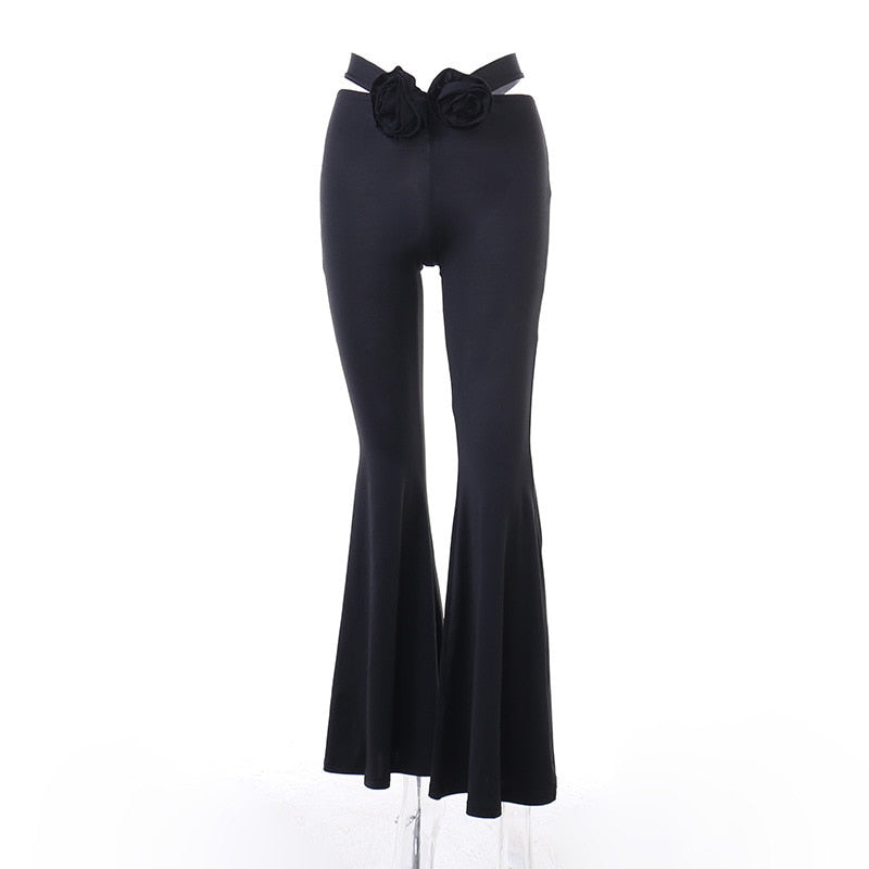 Levoire | Top À Volants Pantalon noir