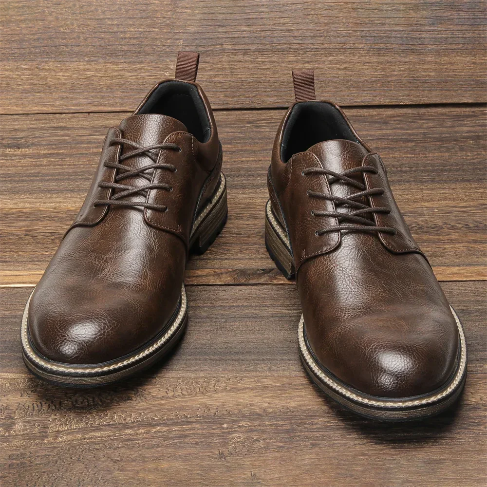 Levoire | Chaussures En Cuir Robustes Au Design Intemporel