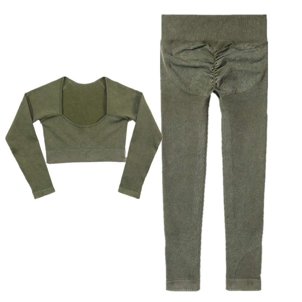 Levoire | Ensemble De Sport Complet Pour Le Mouvement Vert foncé