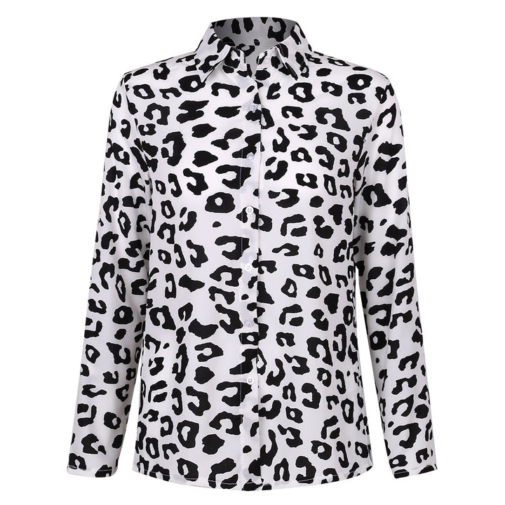 Levoire | Chemise À Fleurs À Manches Longues Avec Boutonnière Leopardi