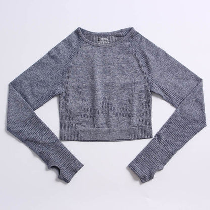 Levoire | T-Shirt Sportif À Manches Longues Gris