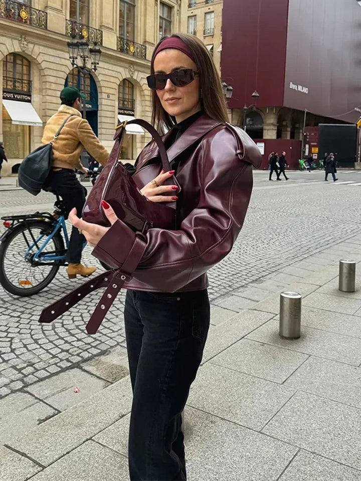 Levoire | Veste En Cuir Artificiel