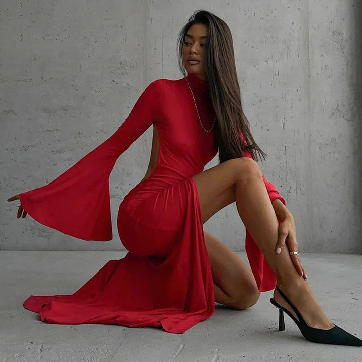 Levoire | Dos Ouvert Sexy Fente Robe Maxi