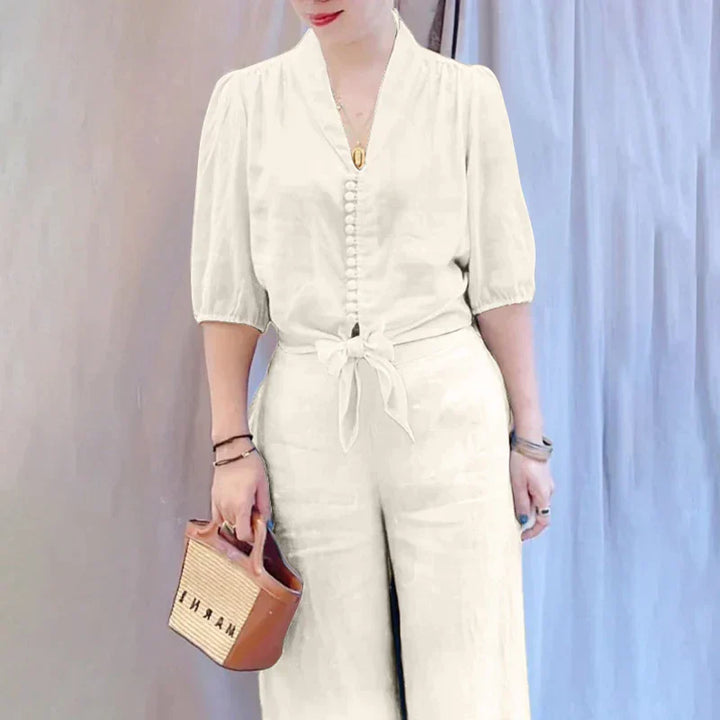 Levoire | Ensembles En Coton Pour Femmes Blanc