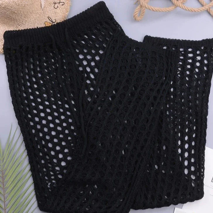 Levoire | Pantalon Taille Haute Tricoté noir