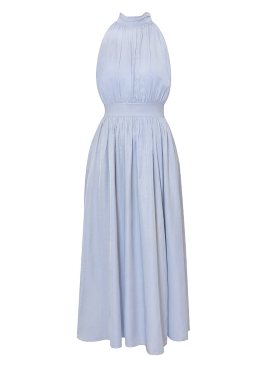 Levoire | Robe Midi En Chiffon Décolletée