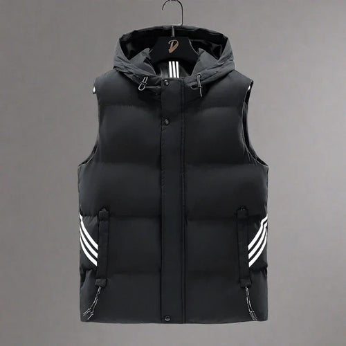 Levoire | Veste De Sport Pour Hommes Matelassée Avec Capuche