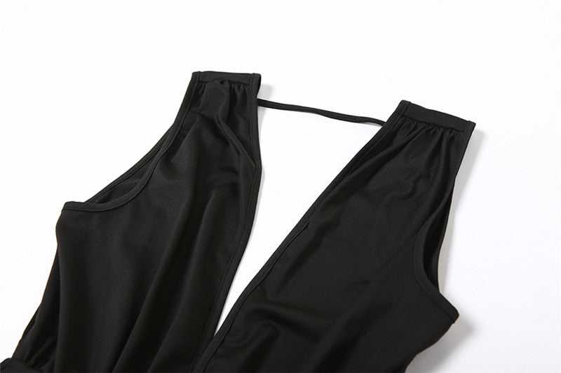 Levoire | Robe Maxi À Poches Ruchées En V Avec Fente Haute