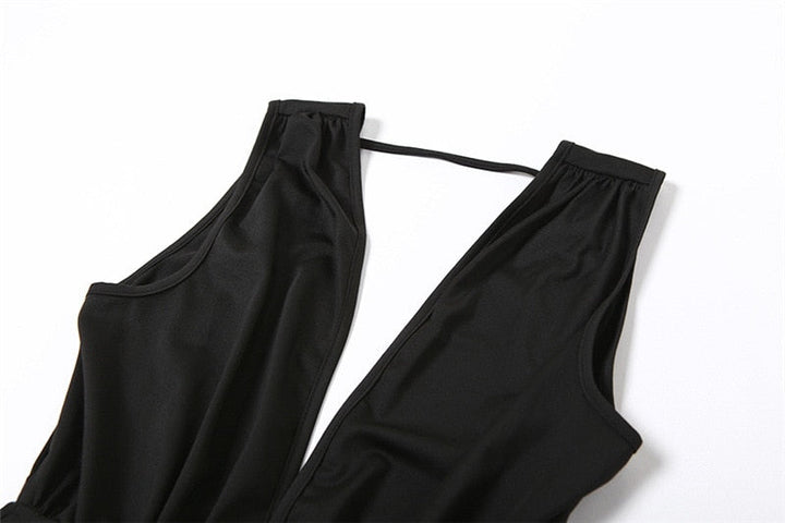 Levoire | Robe Maxi À Poches Ruchées En V Avec Fente Haute
