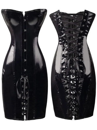 Levoire | Robe Sans Bretelles En Latex