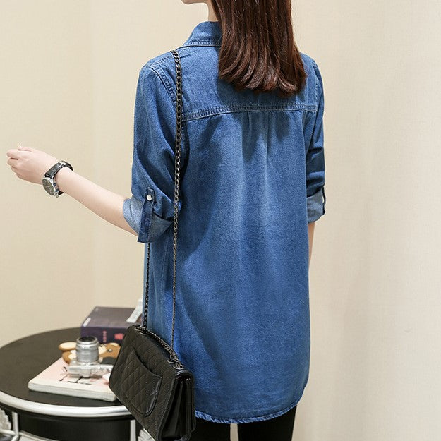 Levoire | Veste En Jean Longue