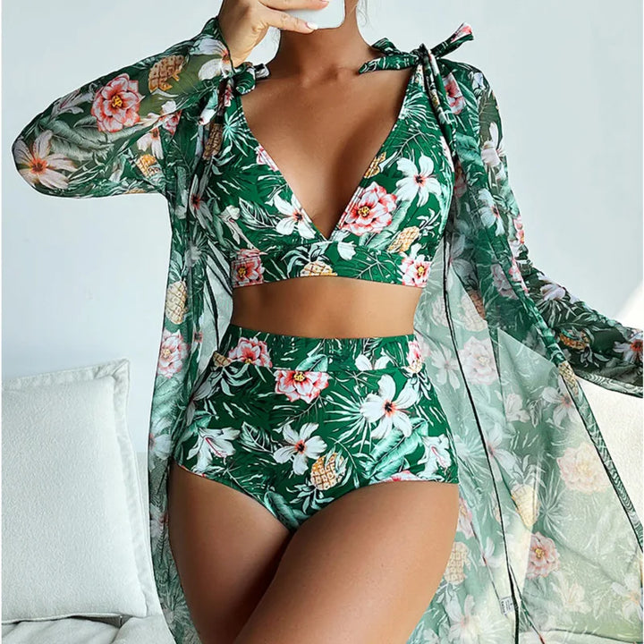 Levoire | Ensemble Bikini Push-Up Pour Femme Vert