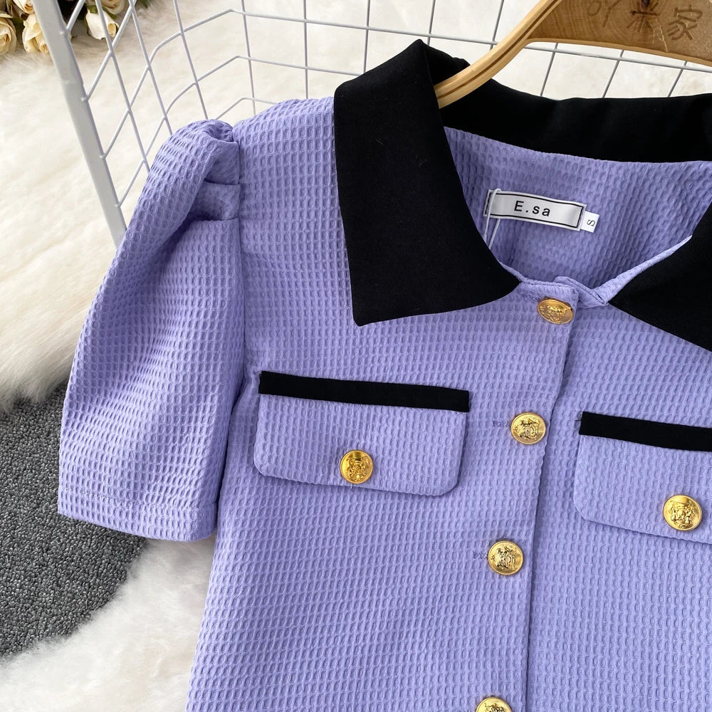 Levoire | Robe À Manches Bouffantes