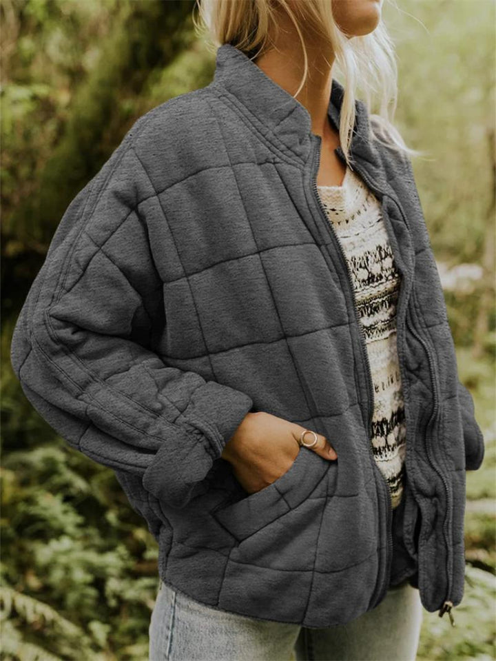 Levoire | Printemps Veste Longue Gris foncé