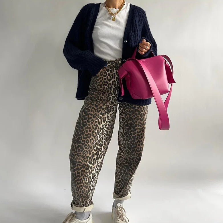 Levoire | Pantalons En Imprimé Léopard