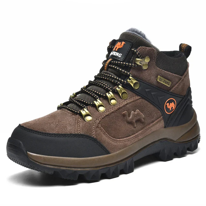 Levoire | Chaussure De Travail Durable Avec Embout En Acier Braun