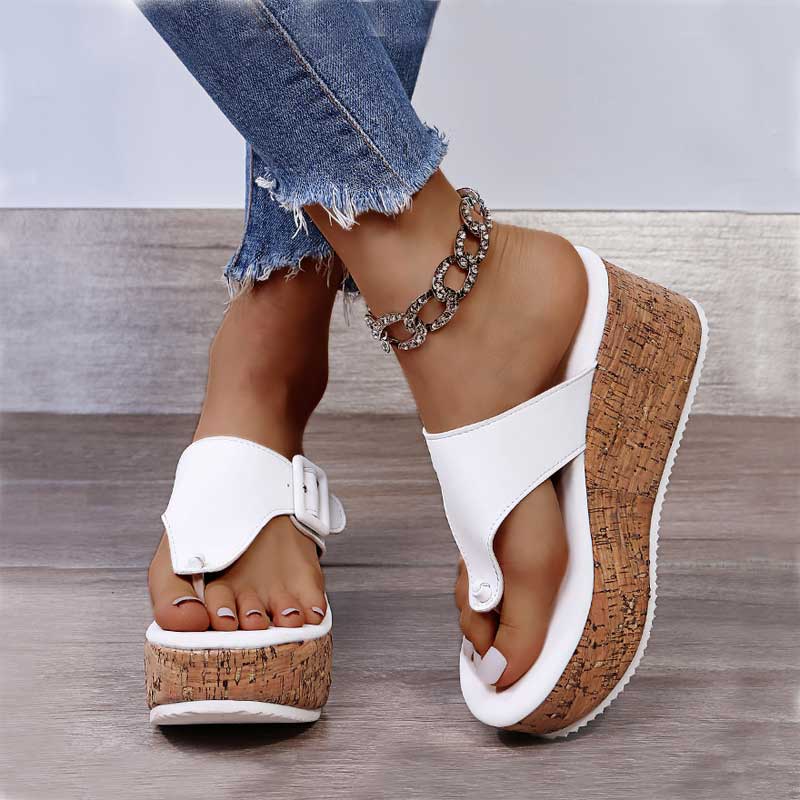 Levoire | Chaussons Avec Semelle Orthopédique Pour Femmes Blanc