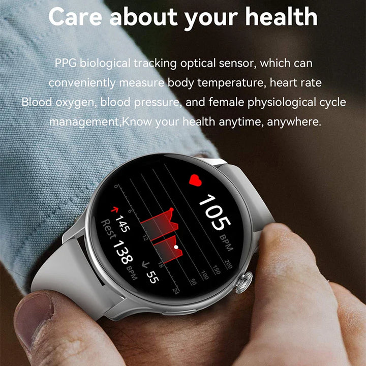 Levoire | Montre Gps Intelligente De Luxe Pour Femmes Avec Écran Hd