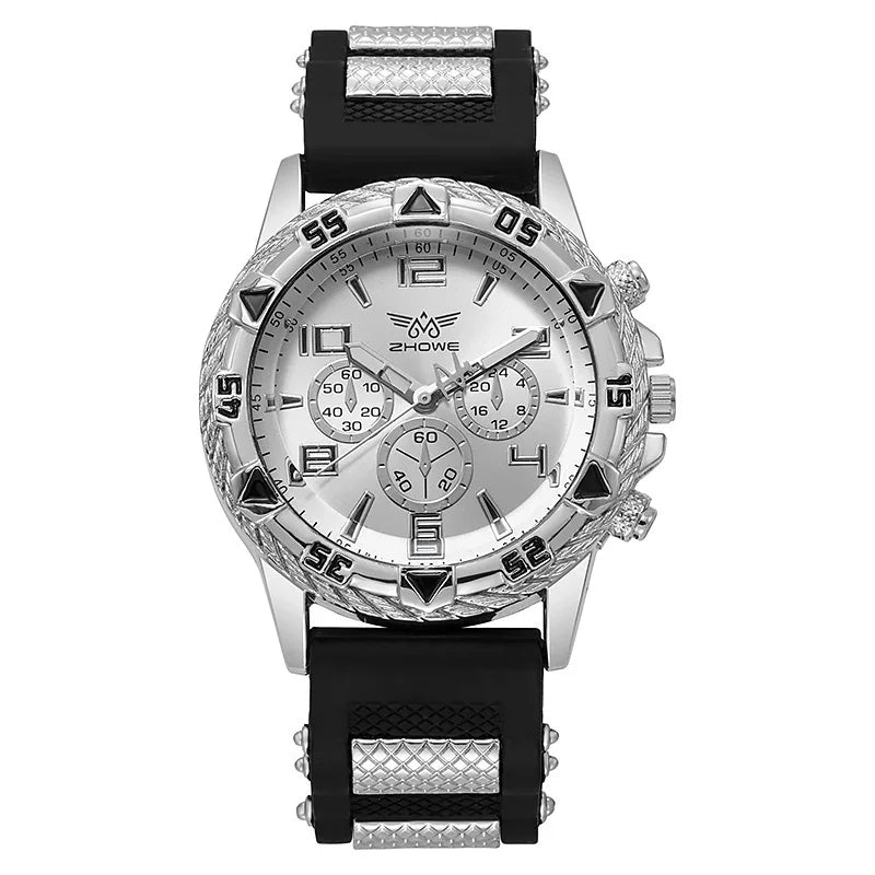 Levoire | Montre Homme Quartz Argent Blanc