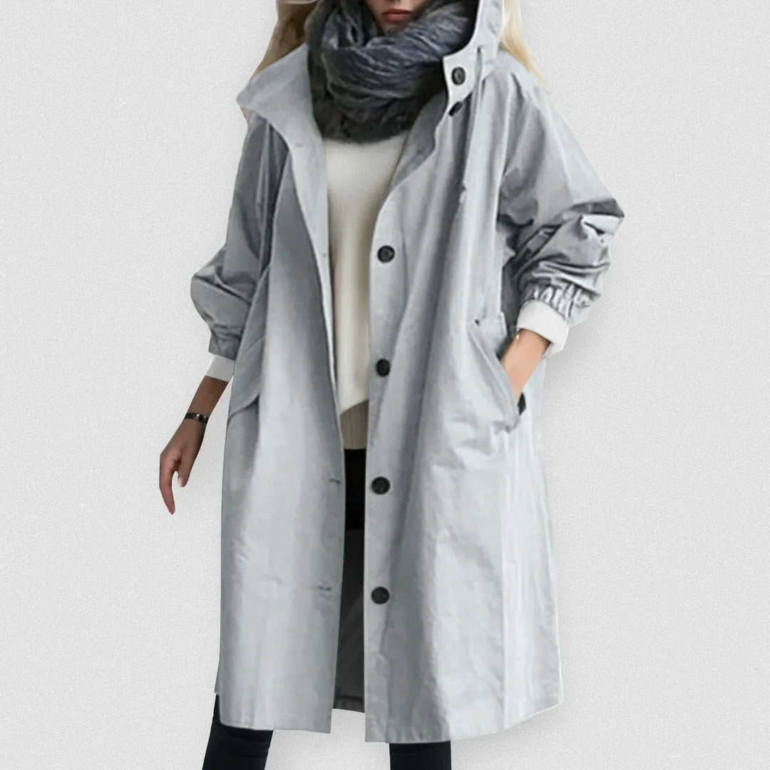 Levoire | Trench-Coat Polyvalent Pour La Transition Gris