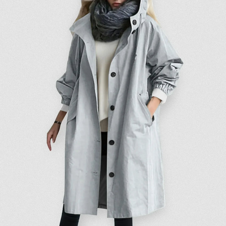 Levoire | Trench-Coat Polyvalent Pour La Transition Gris