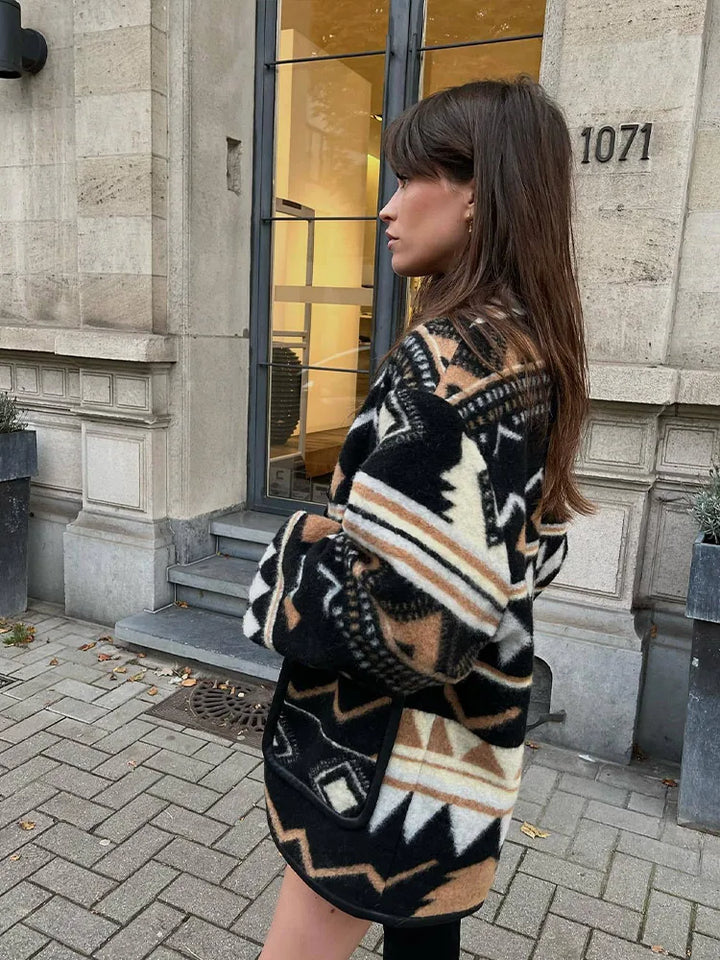 Levoire | Veste Géométrique Pour Femmes