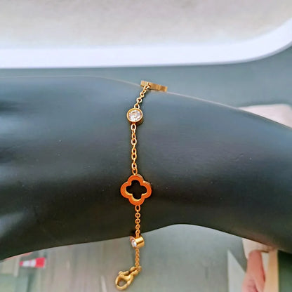 Levoire | Bracelet Floral Inox