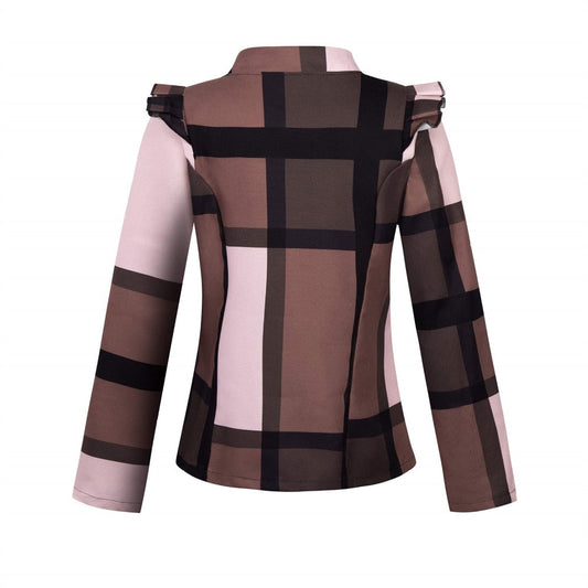 Levoire | Blazer Élégant À Carreaux