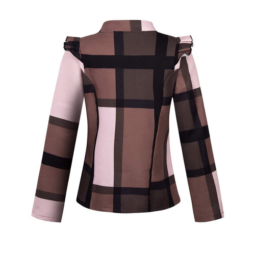 Levoire | Blazer Élégant À Carreaux